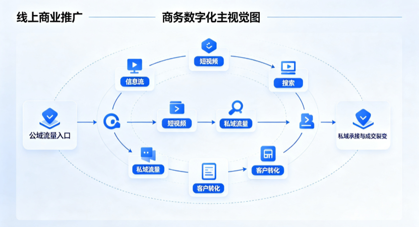 合肥线上商业推广怎么做？全域流量闭环搭建与低成本转化实战指南